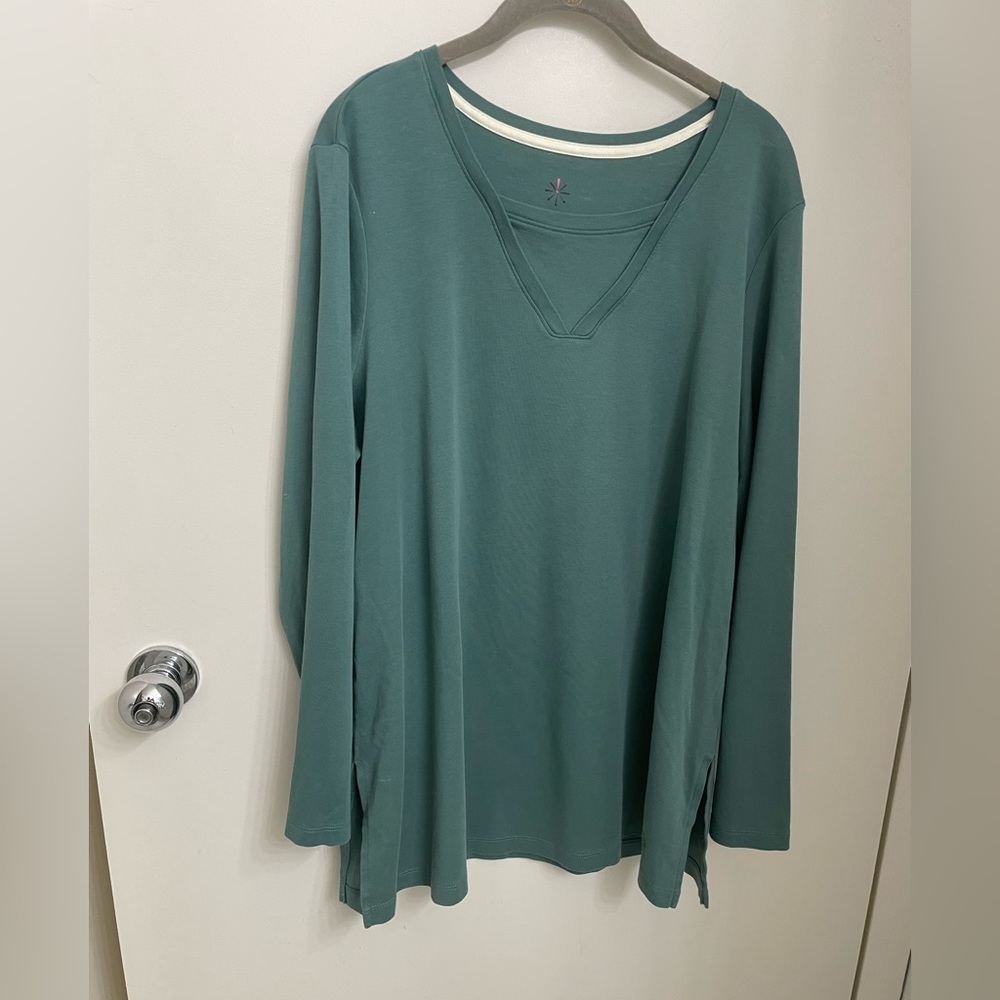Layered look tunic